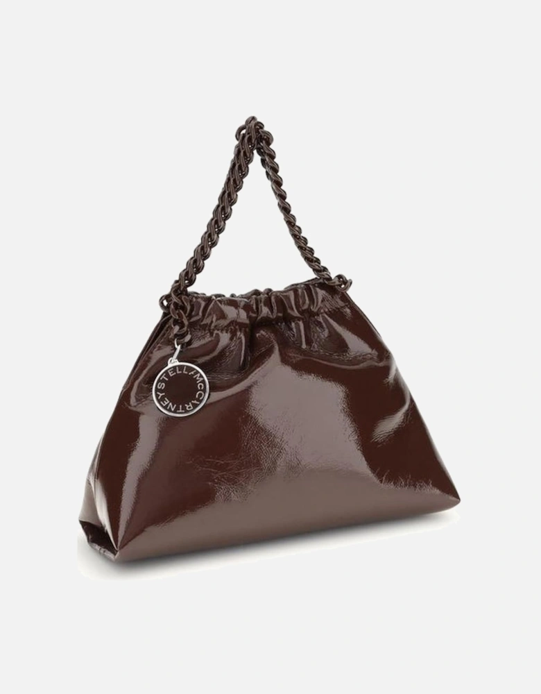 Drawstring Bucket Bag Women - Brown Shoulder Bags