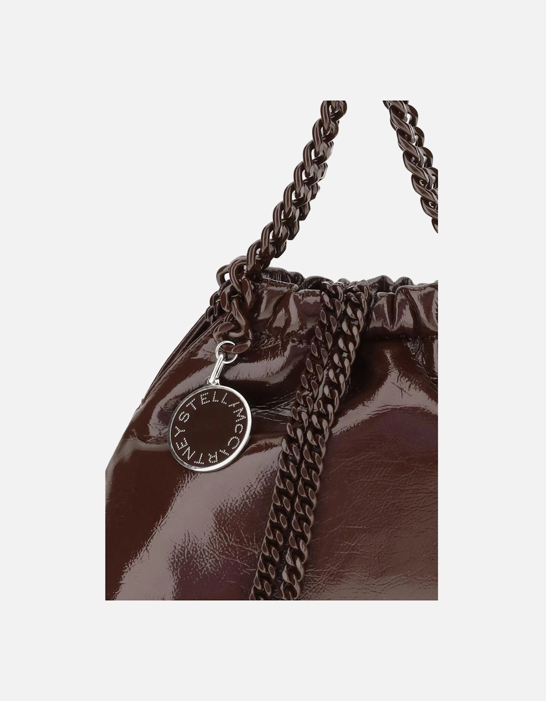 Drawstring Bucket Bag Women - Brown Shoulder Bags