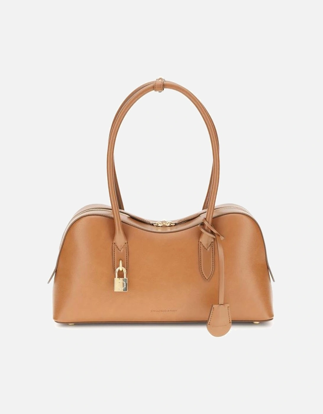 Structured Top Handle Bag Women - Beige Shoulder Bags, 5 of 4