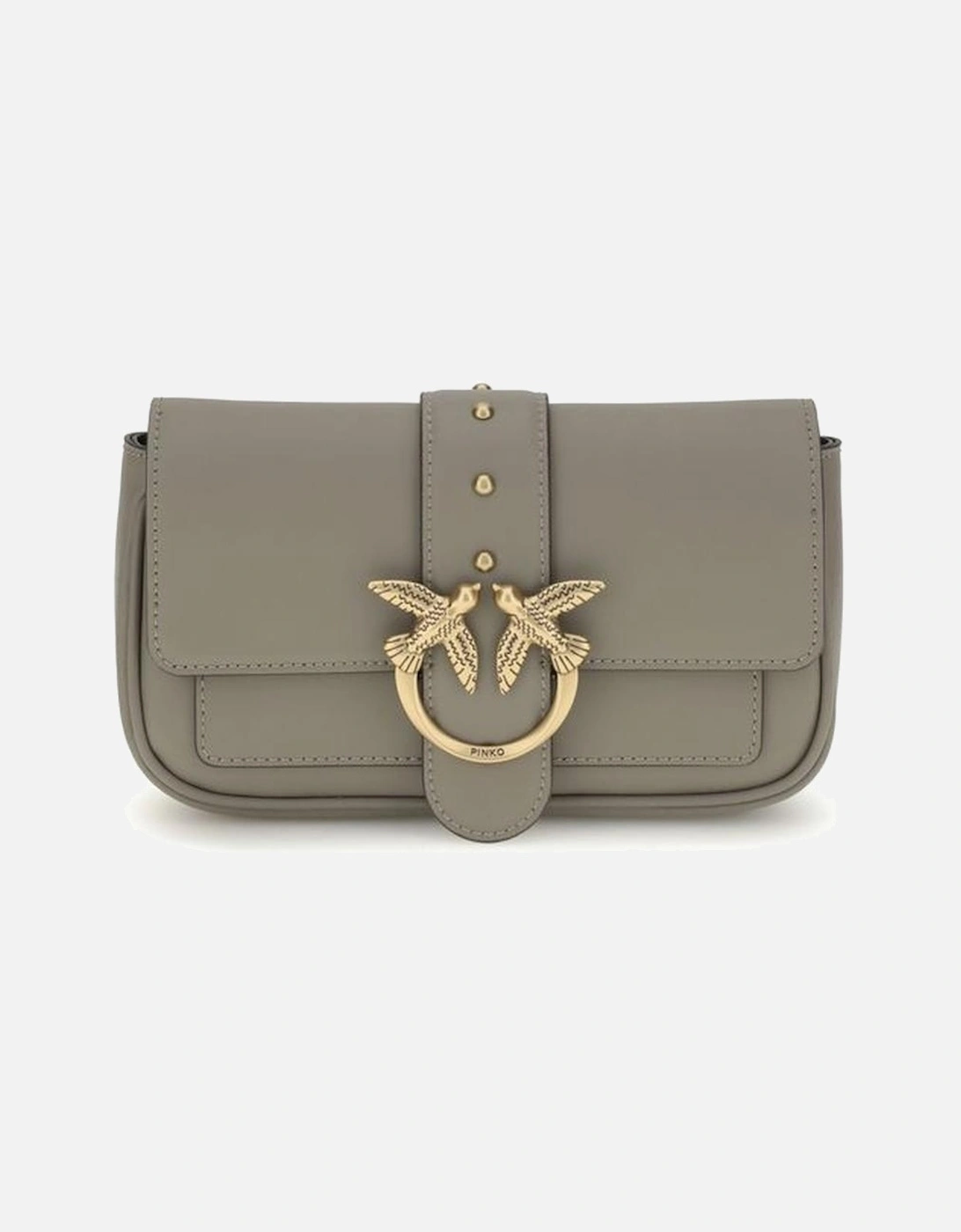 Quilted Leather Chain Shoulder Bag Women - Gray, 5 of 4