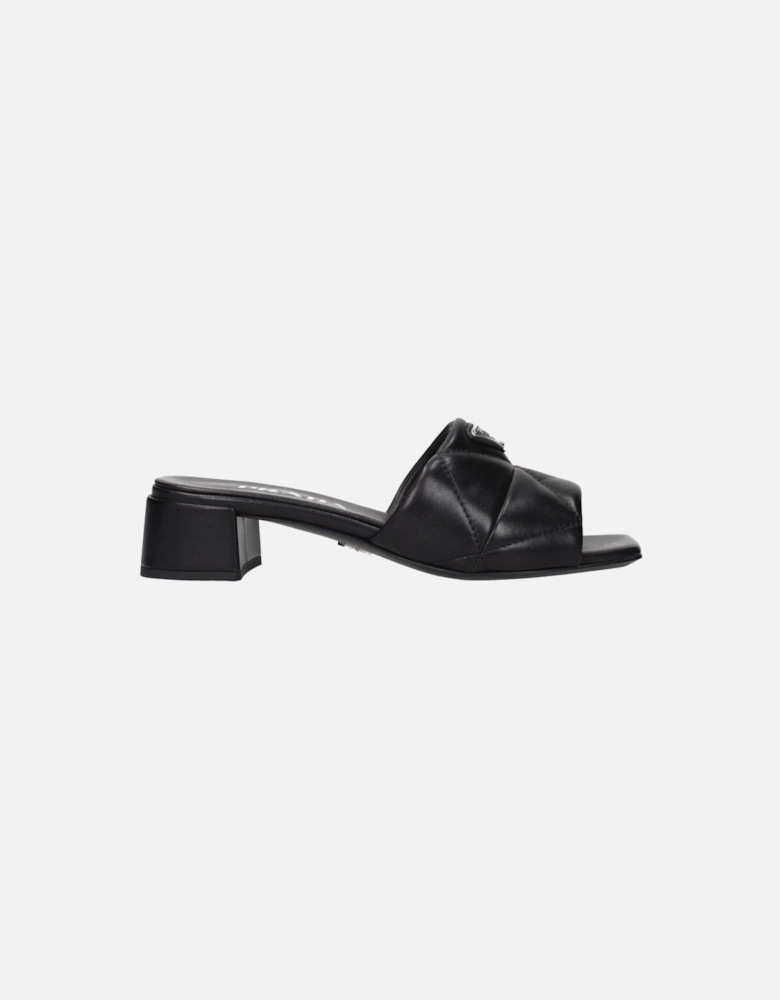 Cashmere Cable-Knit Turtleneck Sweater Women - Black Sandals