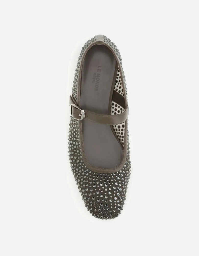 Cashmere Wool Ribbed Knit Sweater Women - Gray Shoes
