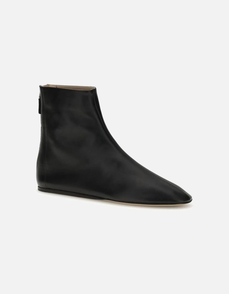 Cashmere Ribbed-Knit Turtleneck Sweater Women - Black Boots