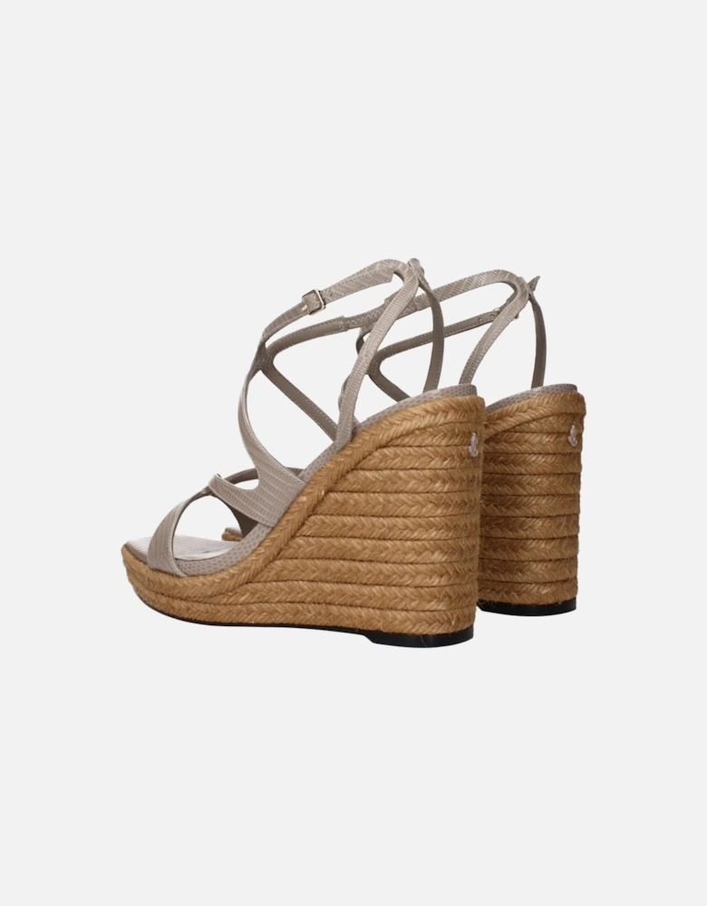 Cashmere Ribbed Turtleneck Sweater Women - Gray Sandals