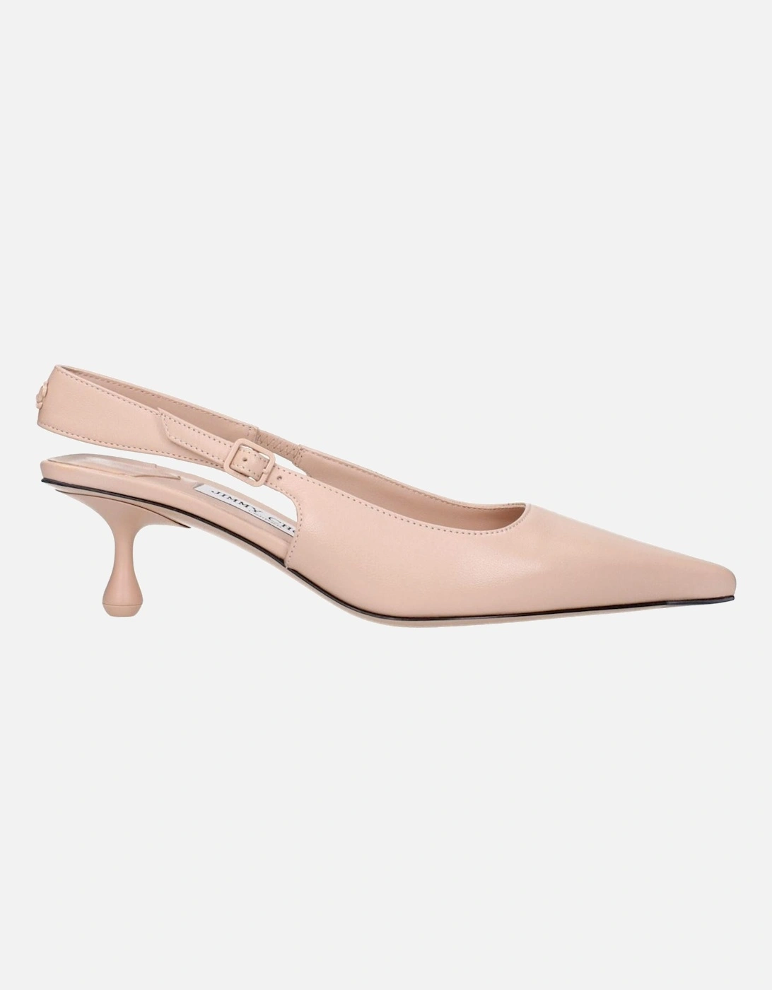Leather Platform Ankle Boots with Chunky Heel Women - Pink Sandals, 6 of 5