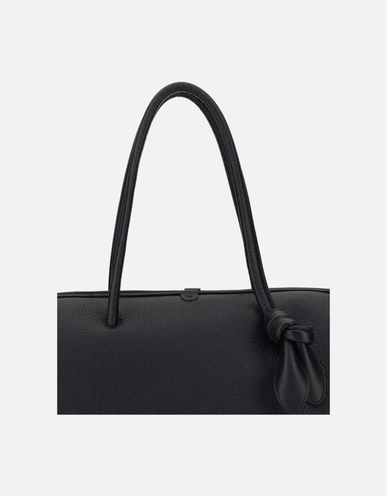 Wool-Cashmere Blend Crew Neck Sweater Women - Black Handbags