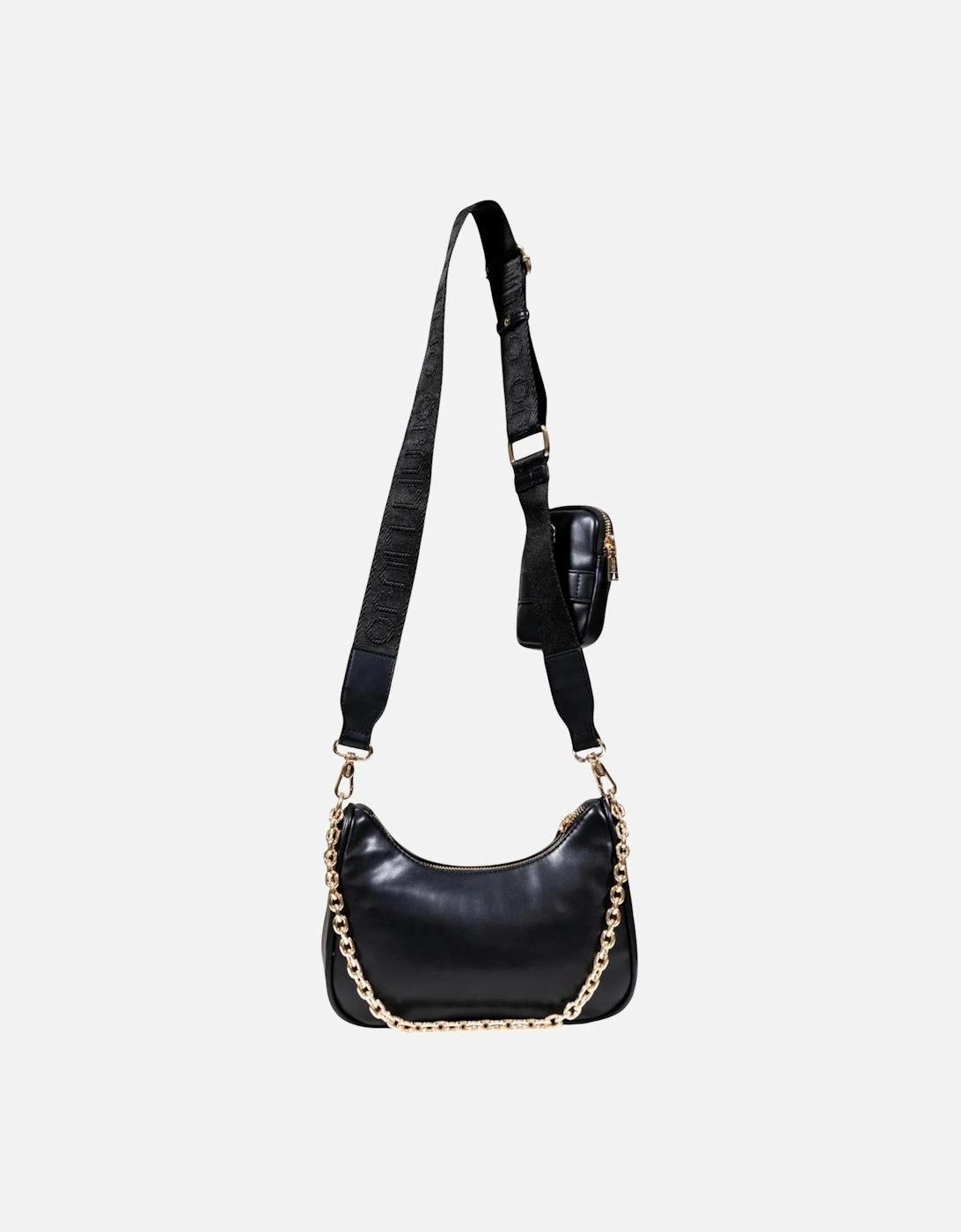 Handbag with Shoulder Strap and Inside Pocket Women - Black Bags