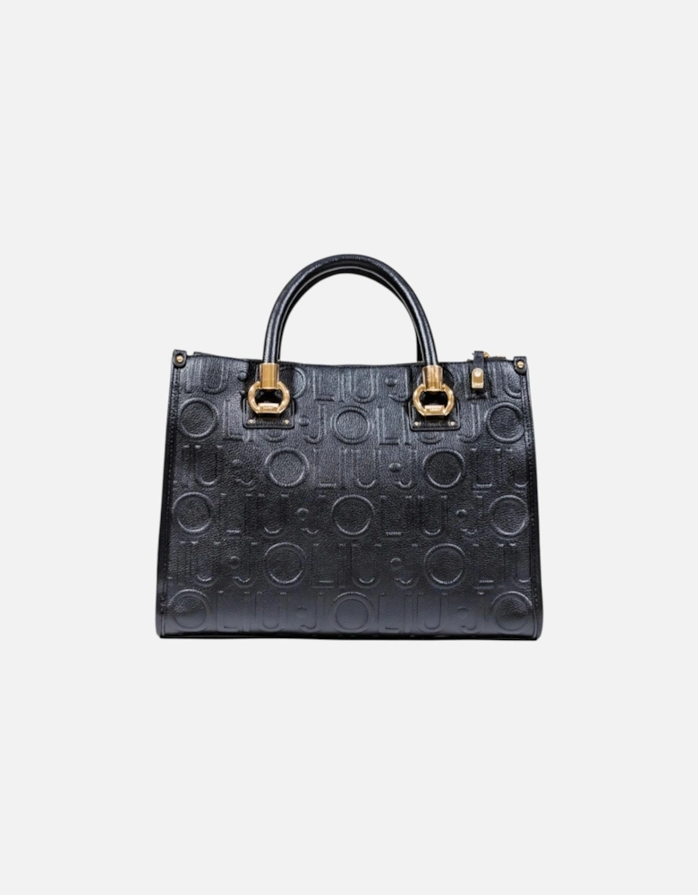 Handbag with Shoulder Strap and Inside Pocket Women - Black Bags