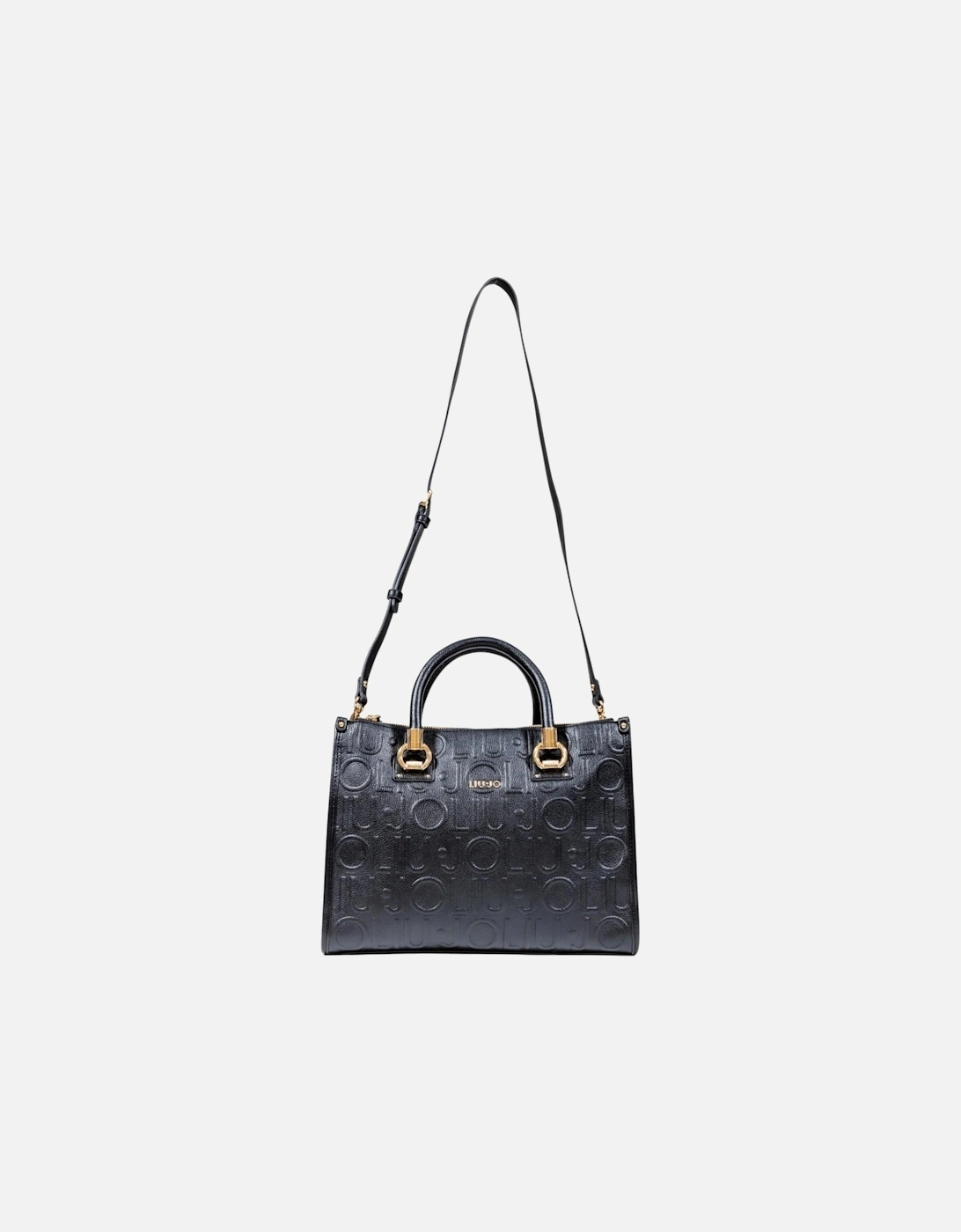 Handbag with Shoulder Strap and Inside Pocket Women - Black Bags