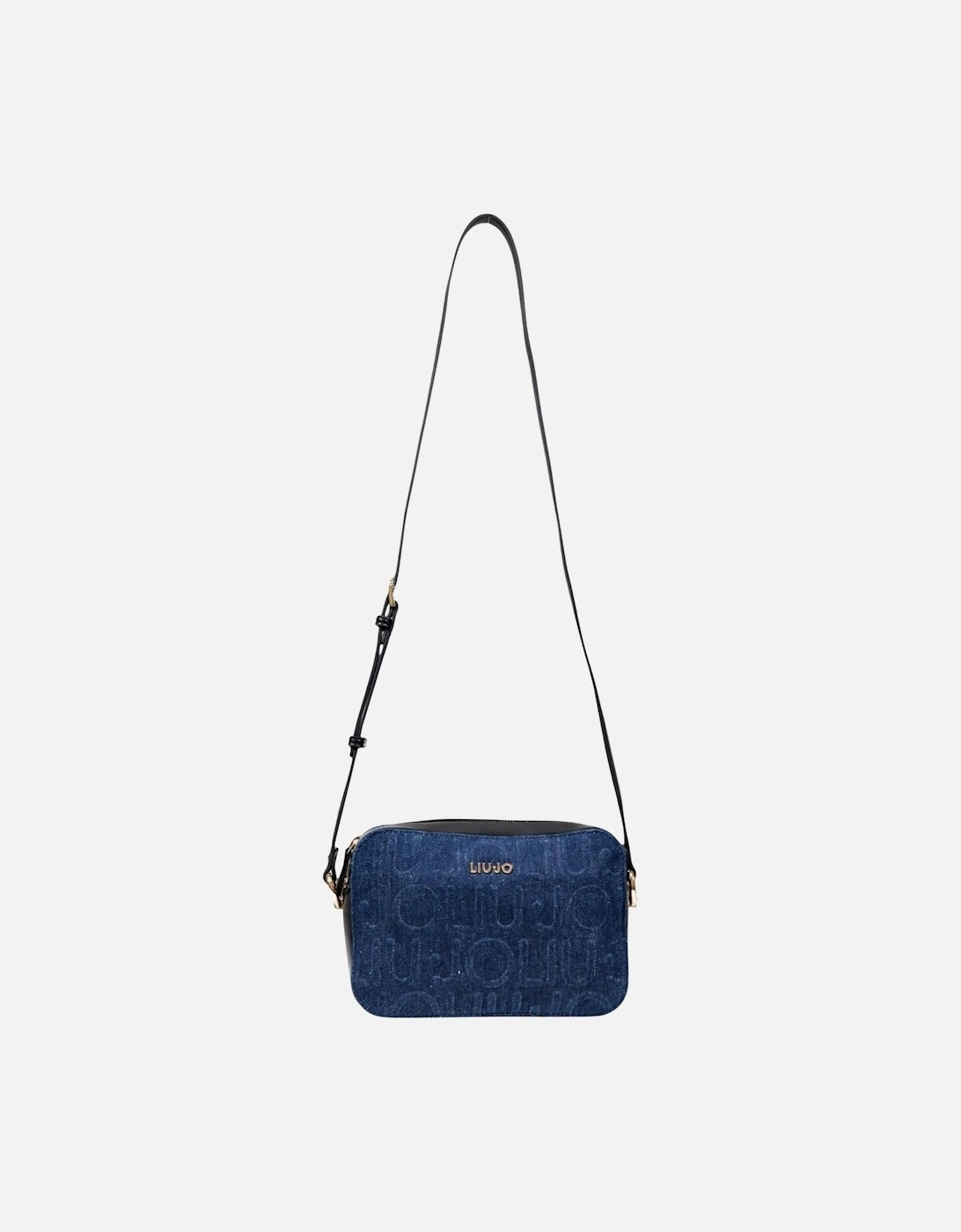 Shoulder Bag with Zip Closure and Inside Pocket Women - Blue, 4 of 3