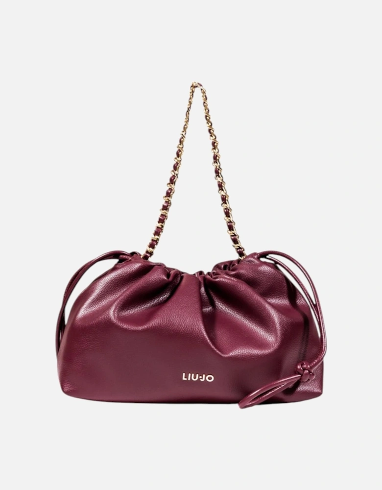 Handbag with Lace Fastening Women - Bordeaux Bags