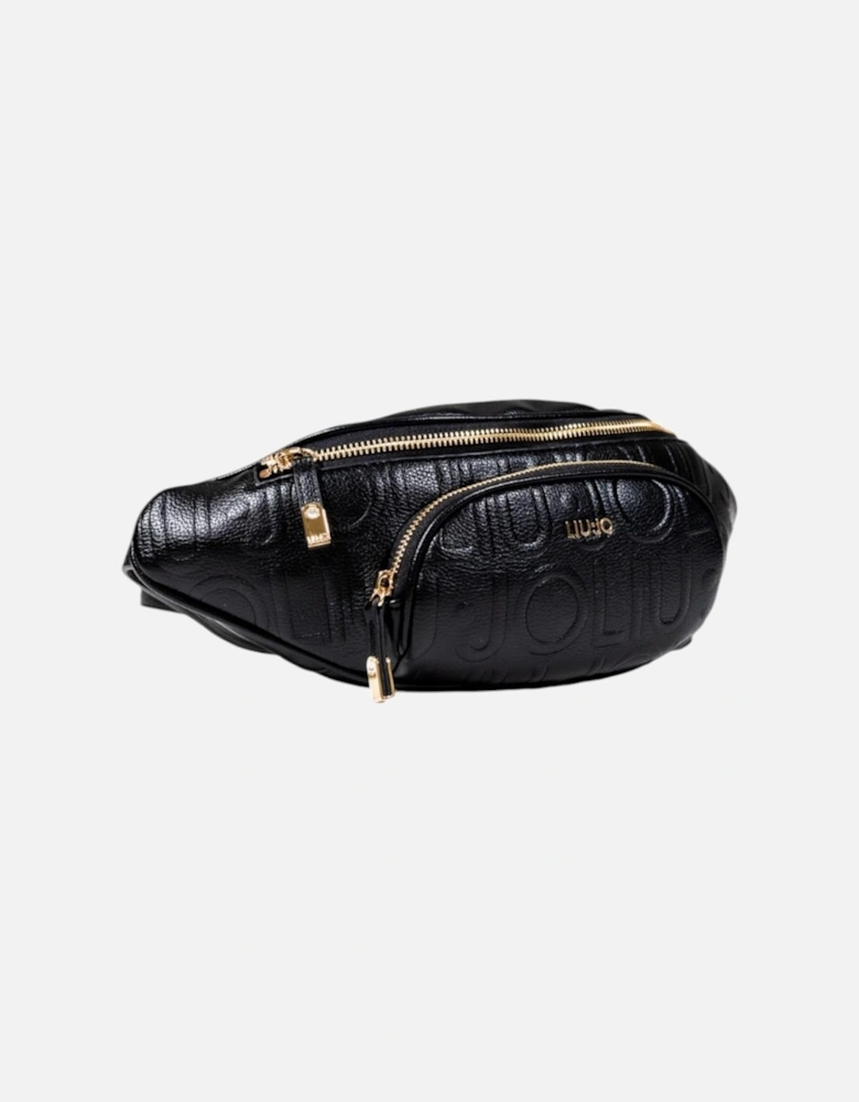 Zip Fastening Bag with Multiple Pockets Women - Black
