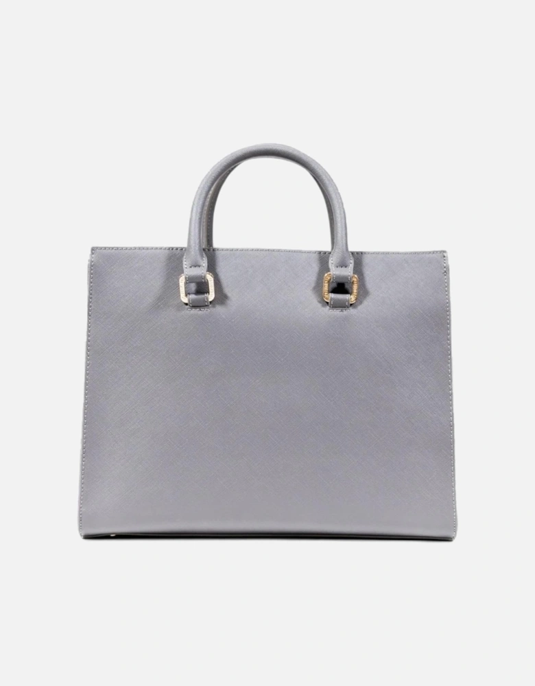 Handbag with Shoulder Strap and Inside Pockets Women - Grey Bags