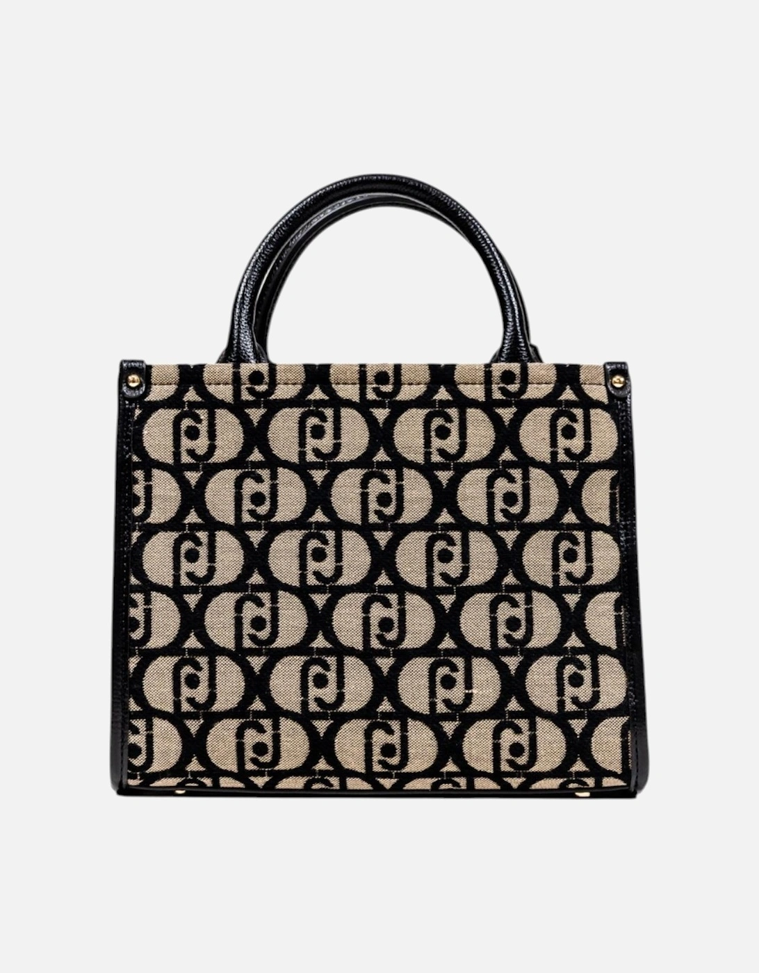 Printed Handbag with Shoulder Strap and Zip Fastening Women -