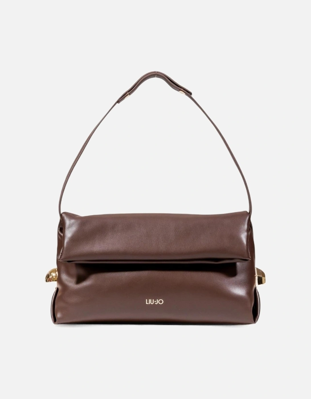 Handbag with Automatic Button Fastening and Inside Pockets Women -, 4 of 3