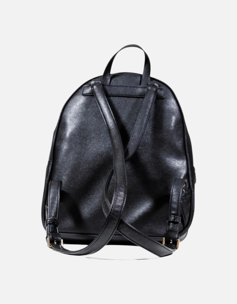 Rucksack with Zip and Multiple Pockets Women - Black Bags