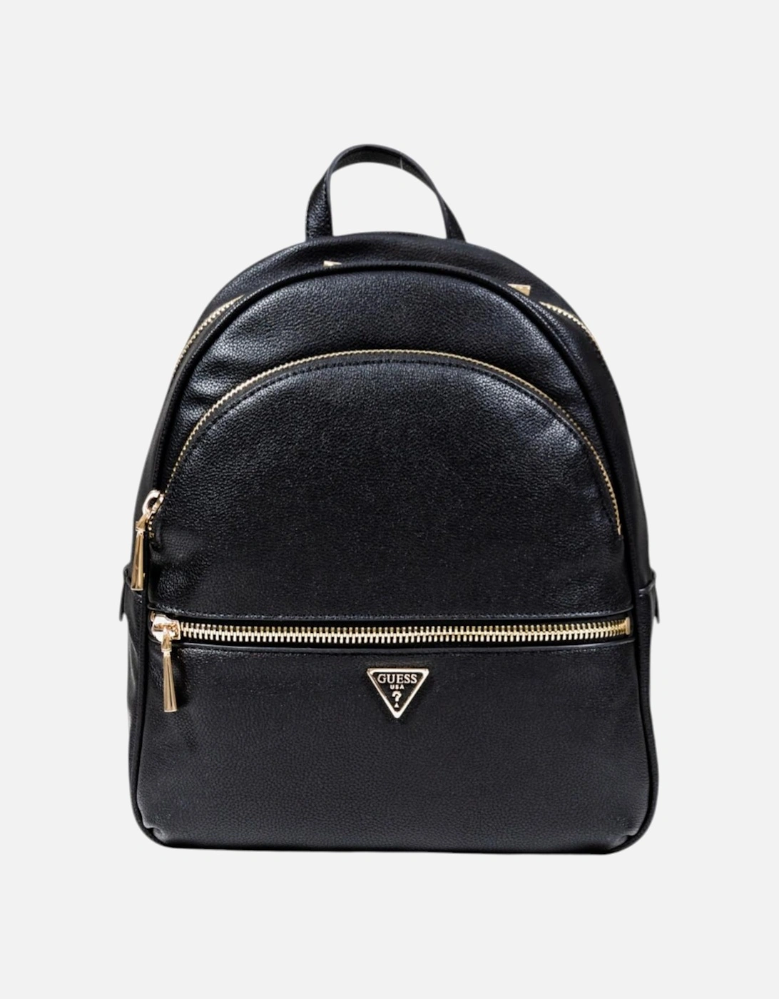 Rucksack with Zip and Multiple Pockets Women - Black Bags, 4 of 3