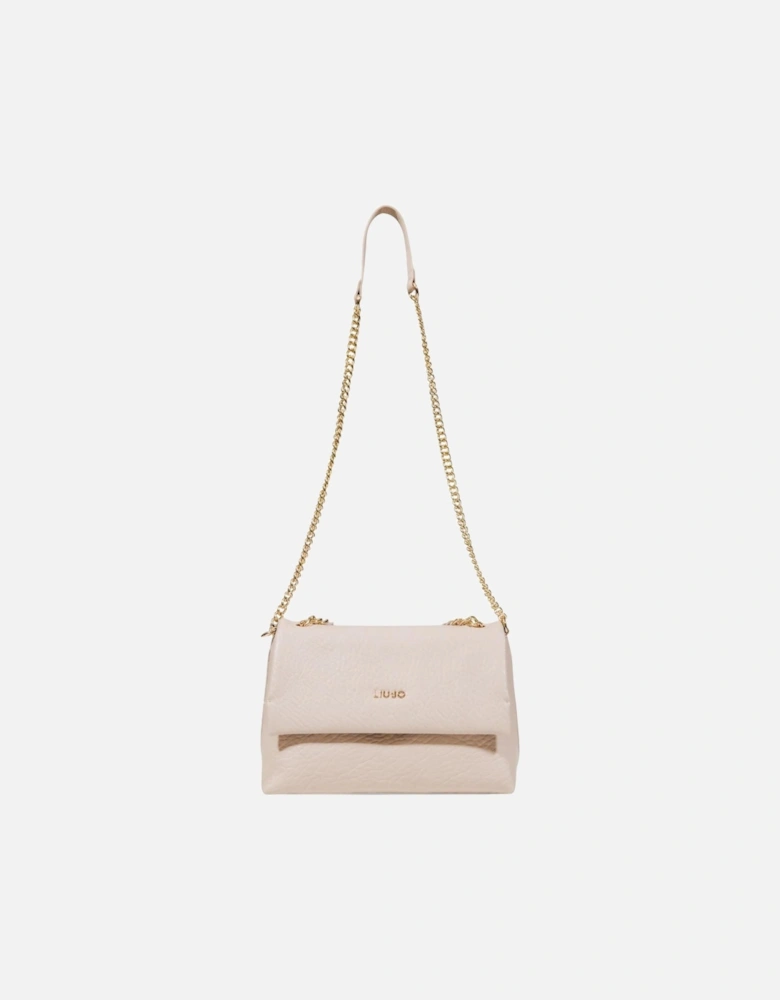 Handbag with Shoulder Strap and Inside Pockets Women - Beige Bags