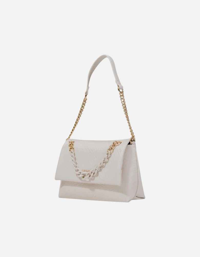 Handbag with Shoulder Strap and Inside Pocket Women - White Bags