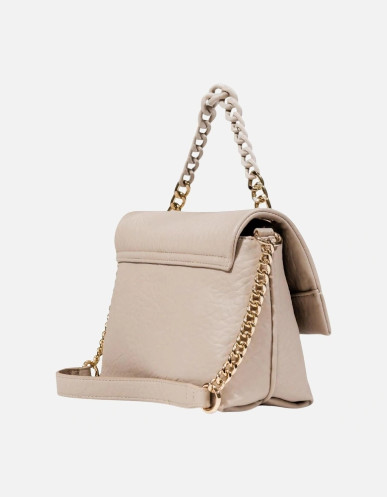 Handbag with Shoulder Strap and Inside Pocket Women - Beige Bags