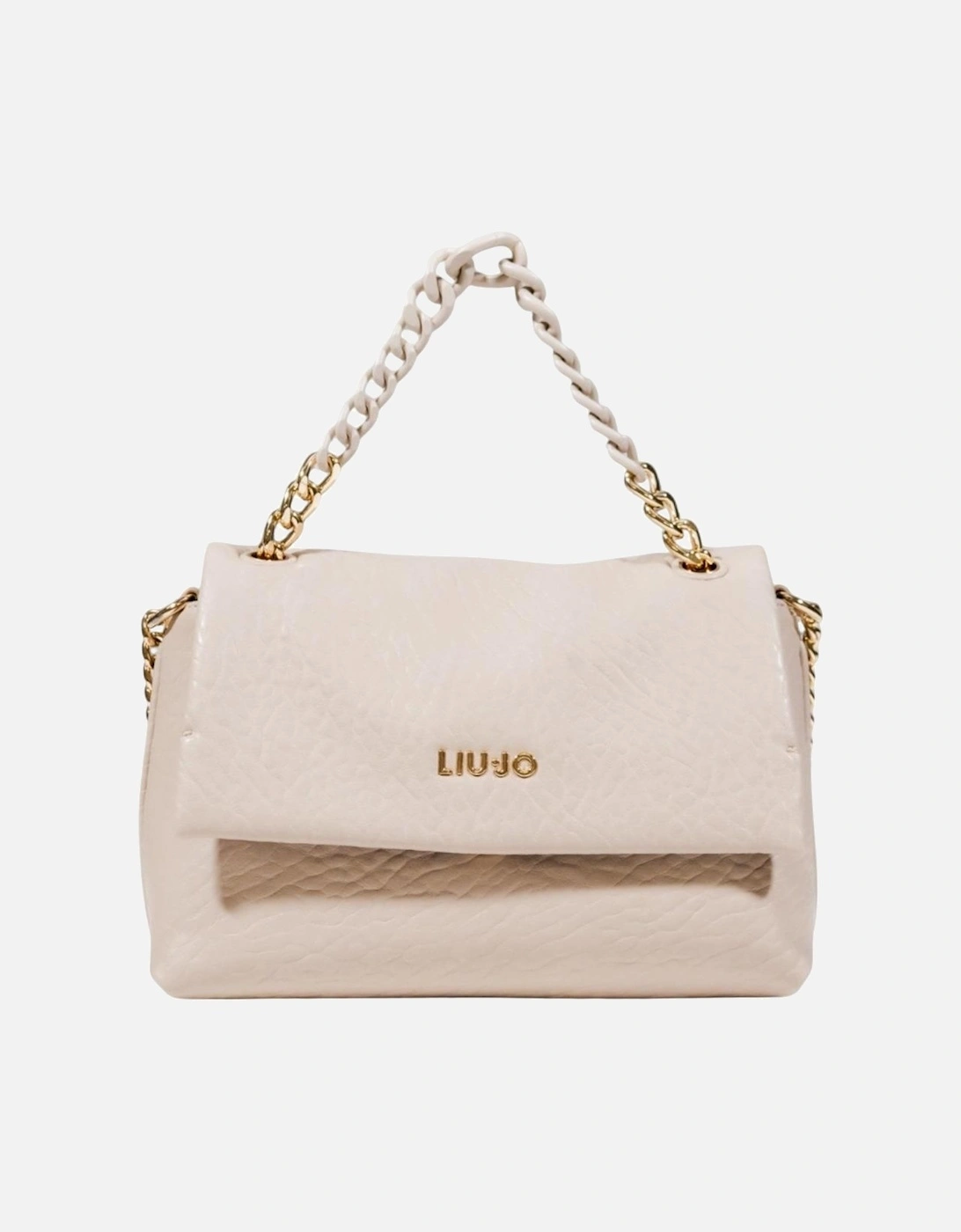 Handbag with Shoulder Strap and Inside Pocket Women - Beige Bags, 4 of 3