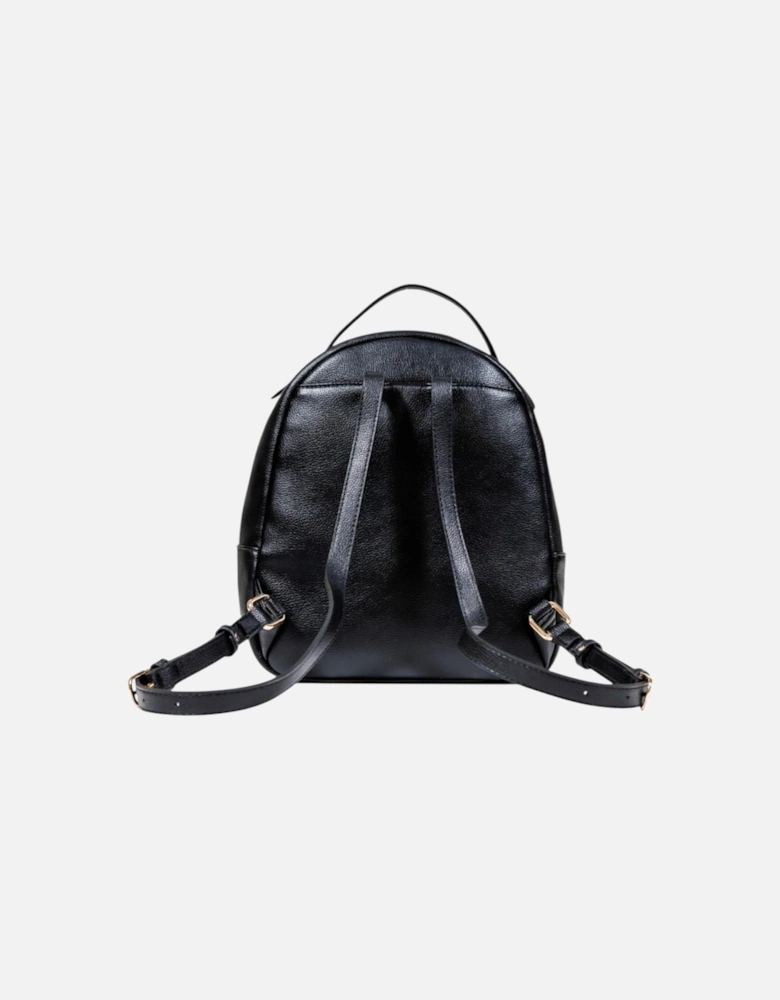 Rucksack with Zip Fastening and Multiple Pockets Women - Black Bags