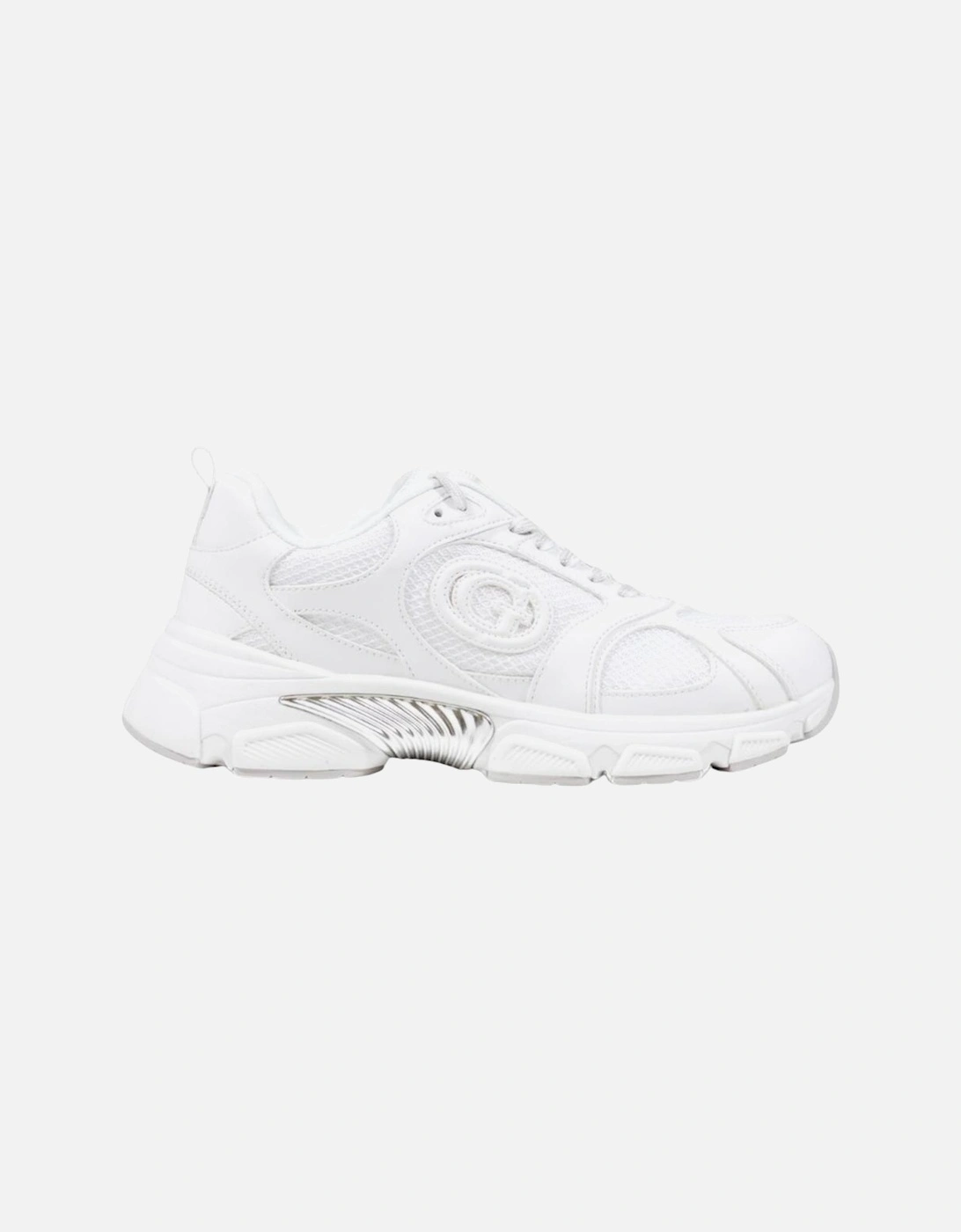 Sporty Slip-On Lace-Up Sneakers Women - White, 4 of 3
