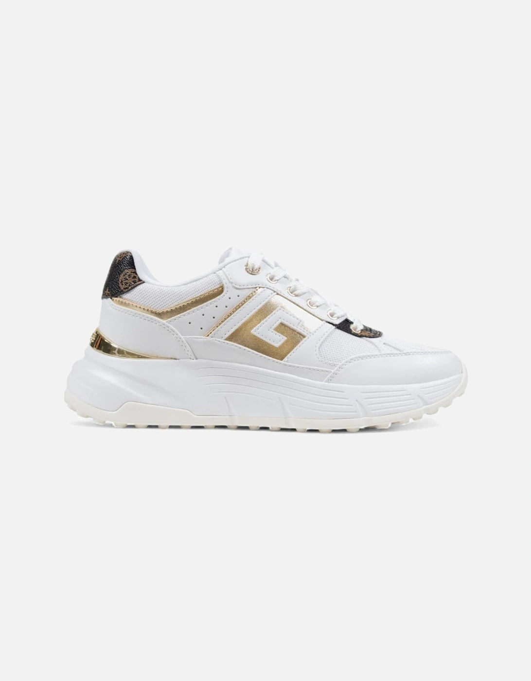 Platform Lace-Up Sneakers Women - White, 4 of 3