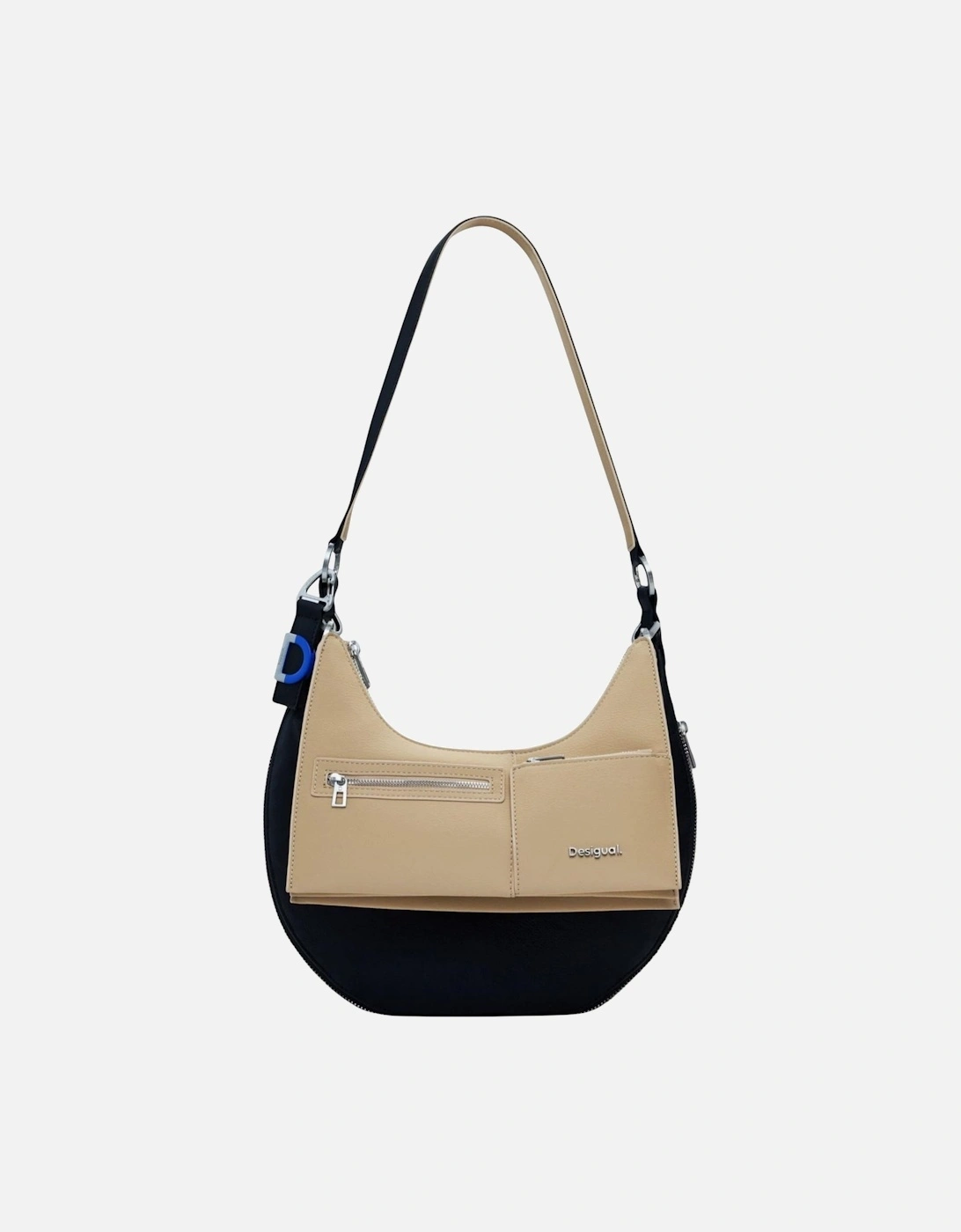 Handbag with Zip and Multiple Pockets Women - Black Bags, 4 of 3