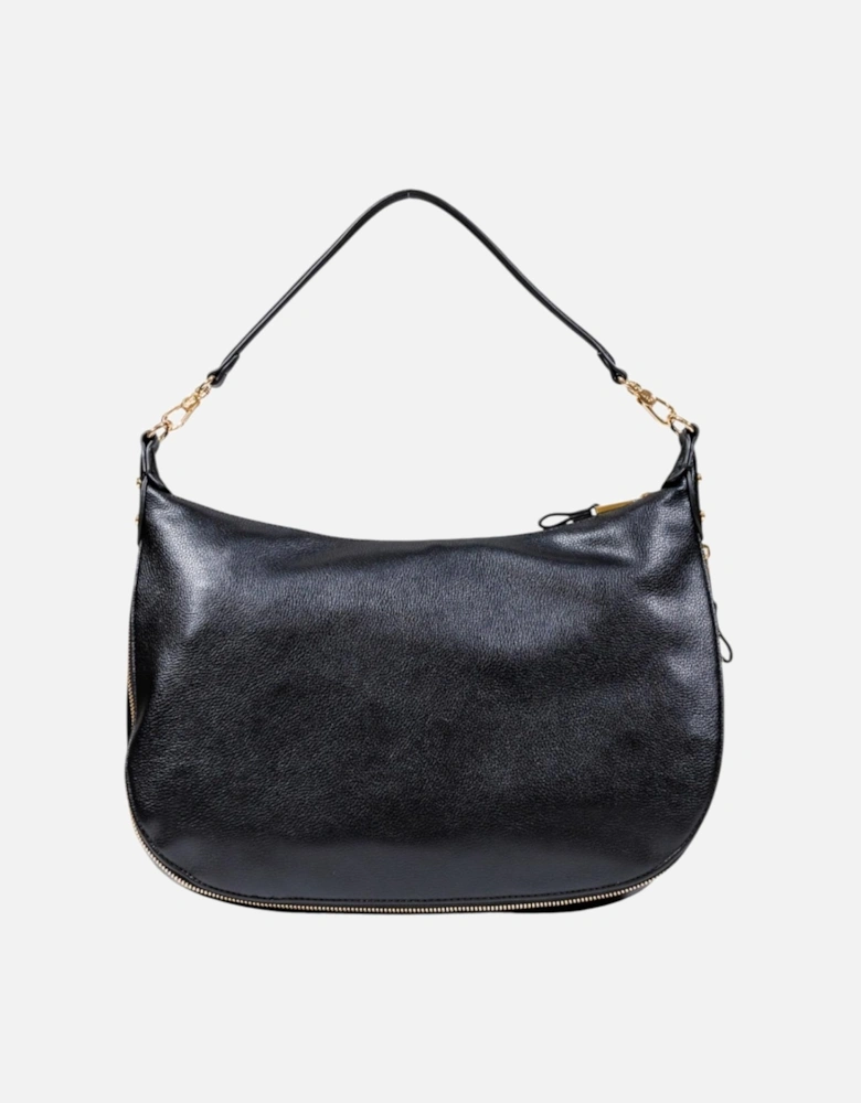 Handbag with Zip and Inside Pockets Women - Black Bags