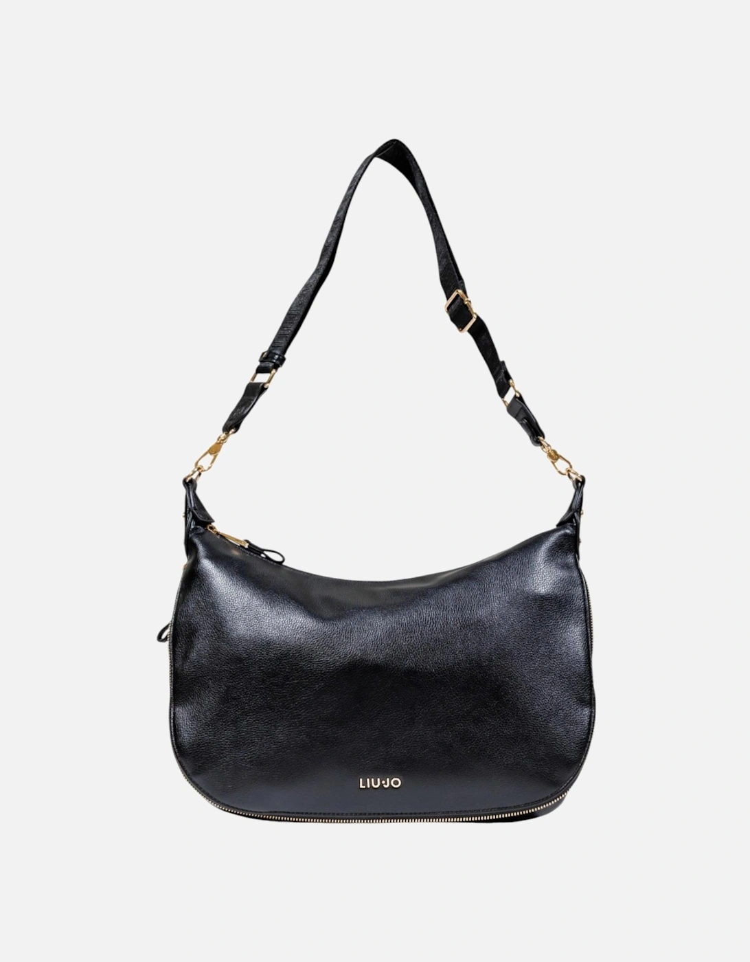 Handbag with Zip and Inside Pockets Women - Black Bags
