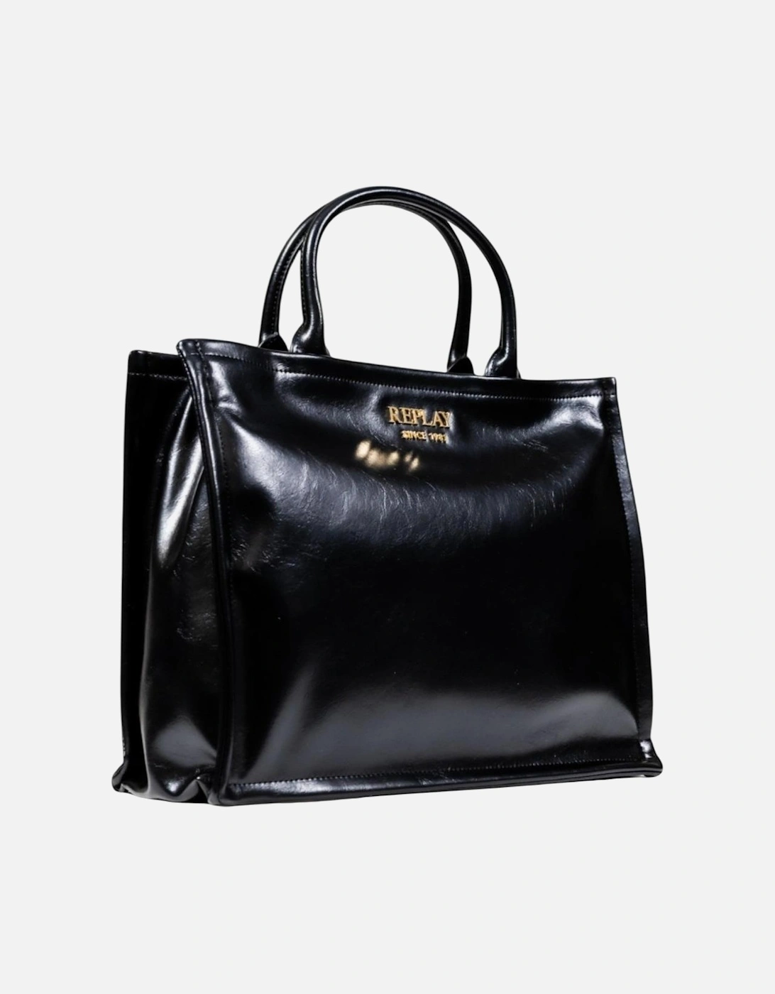 Handbag with Shoulder Strap and Zip Fastening Women - Black Bags