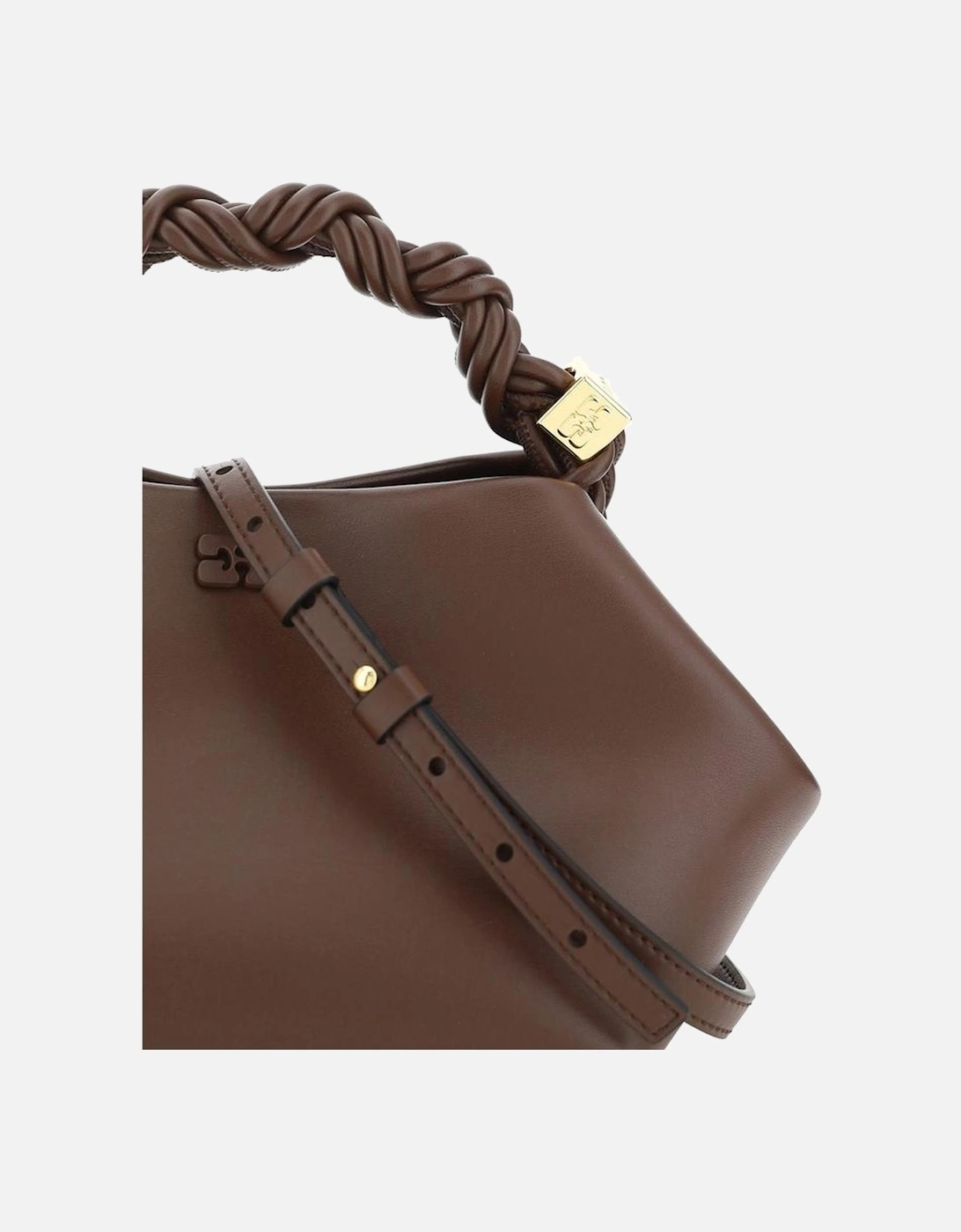 Double-Breasted Wool Blend Overcoat Women - Brown Handbags
