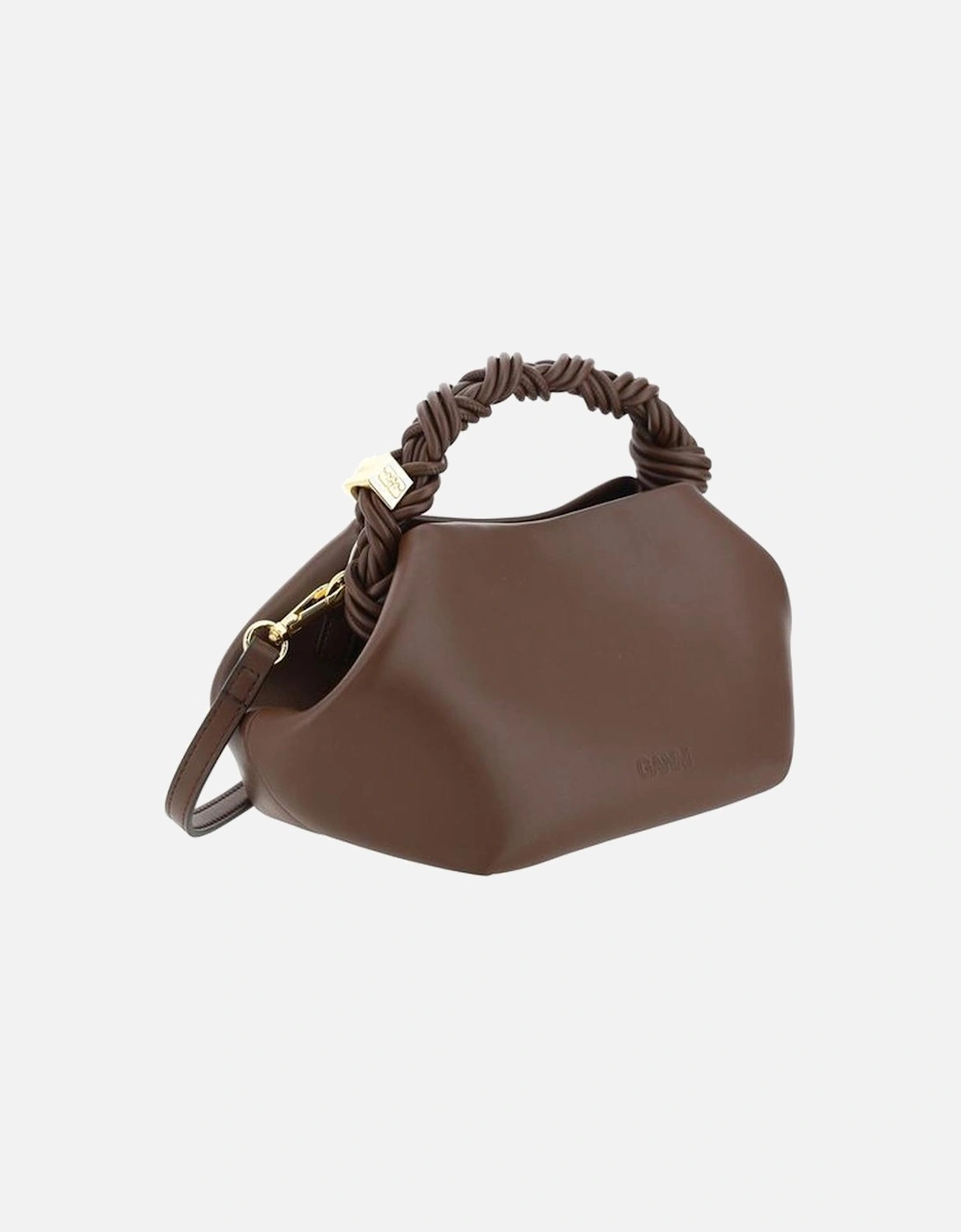 Double-Breasted Wool Blend Overcoat Women - Brown Handbags