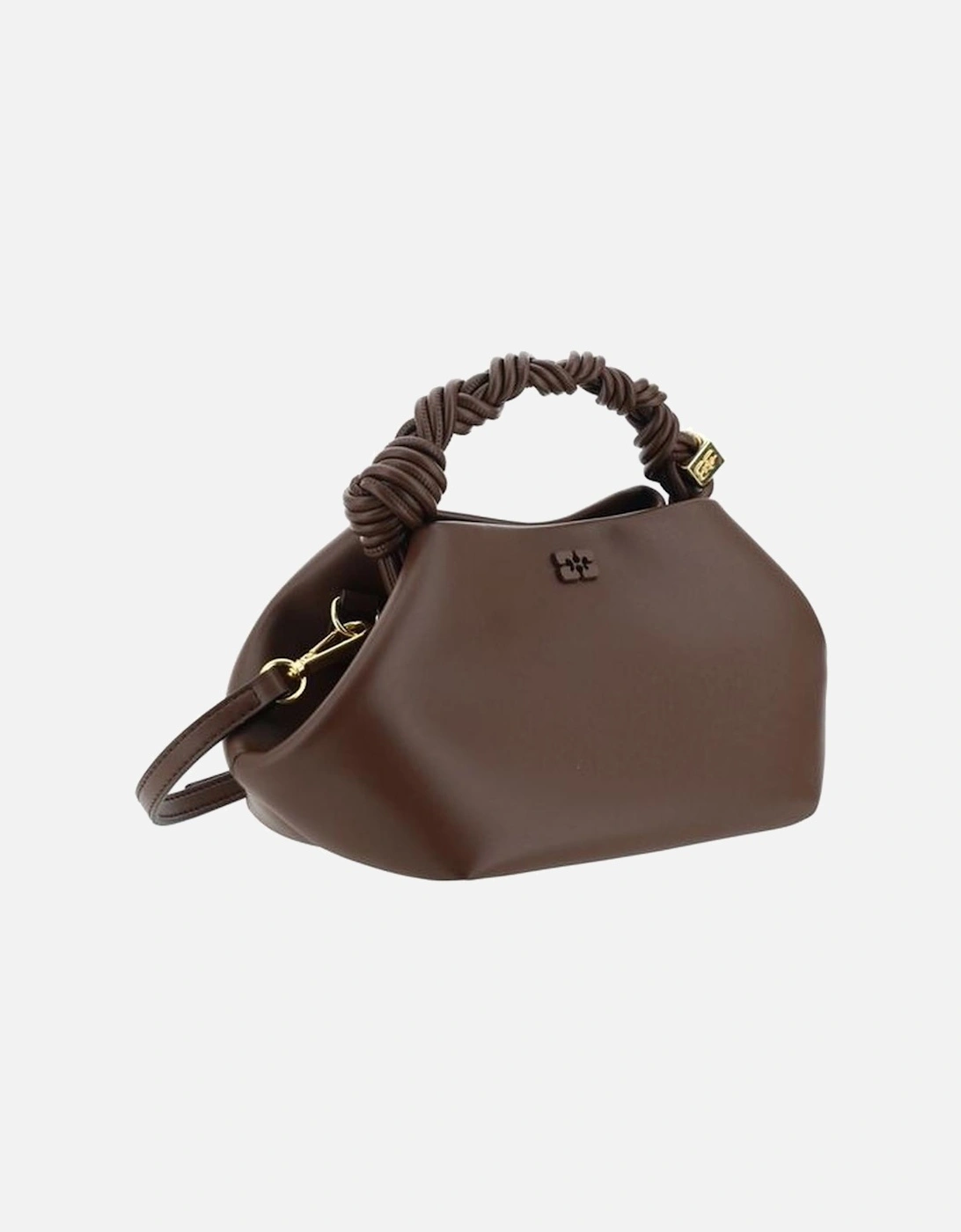 Double-Breasted Wool Blend Overcoat Women - Brown Handbags