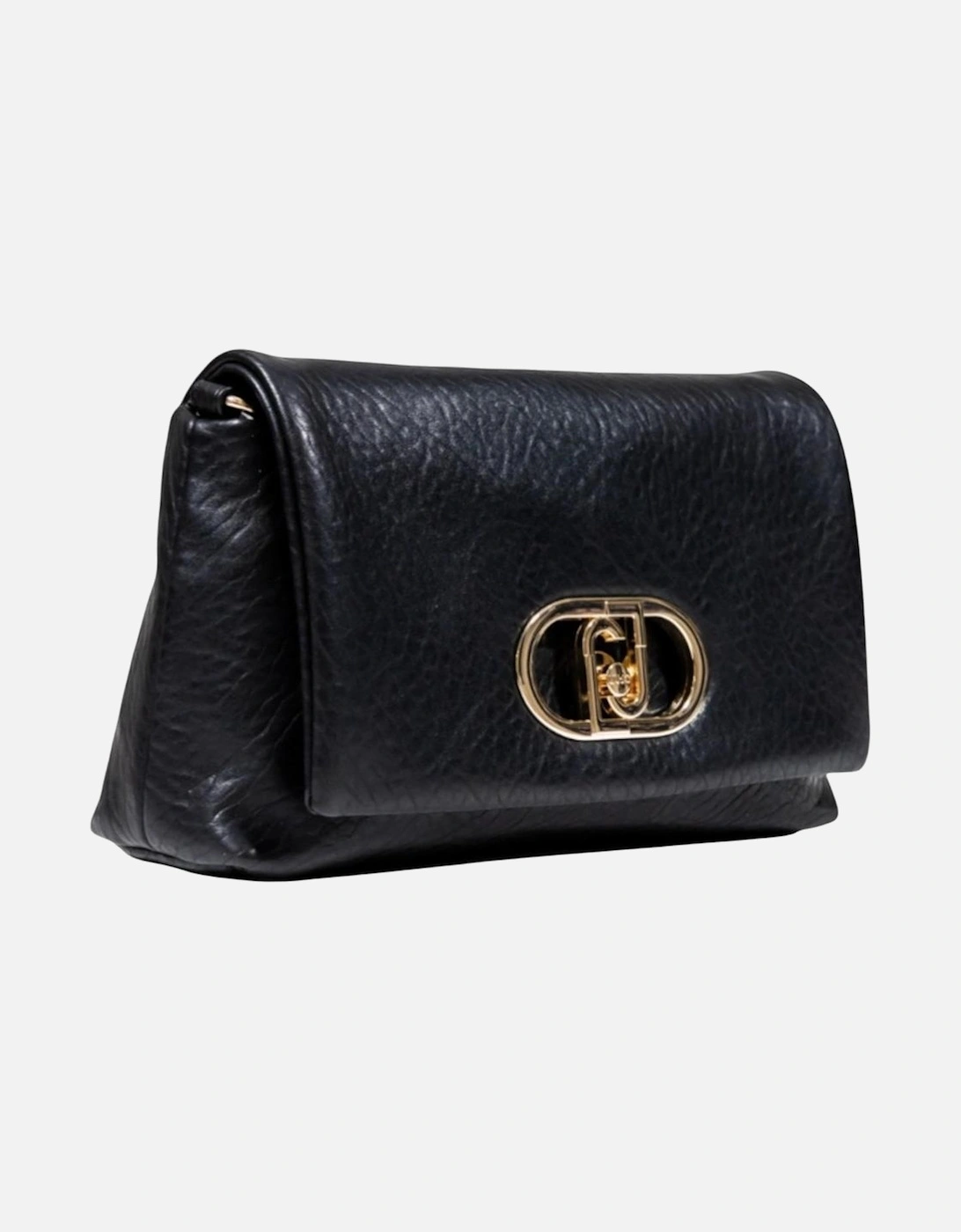 Handbag with Automatic Button Fastening Women - Black Bags