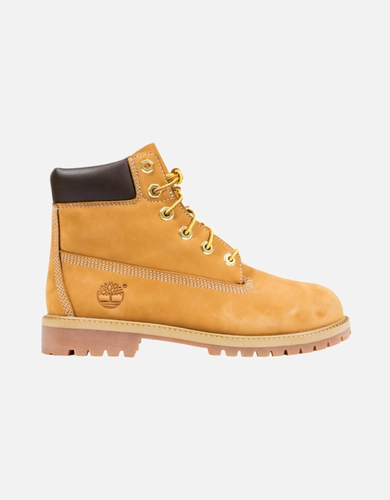 Ankle Lace-Up Leather Boots Women - Beige