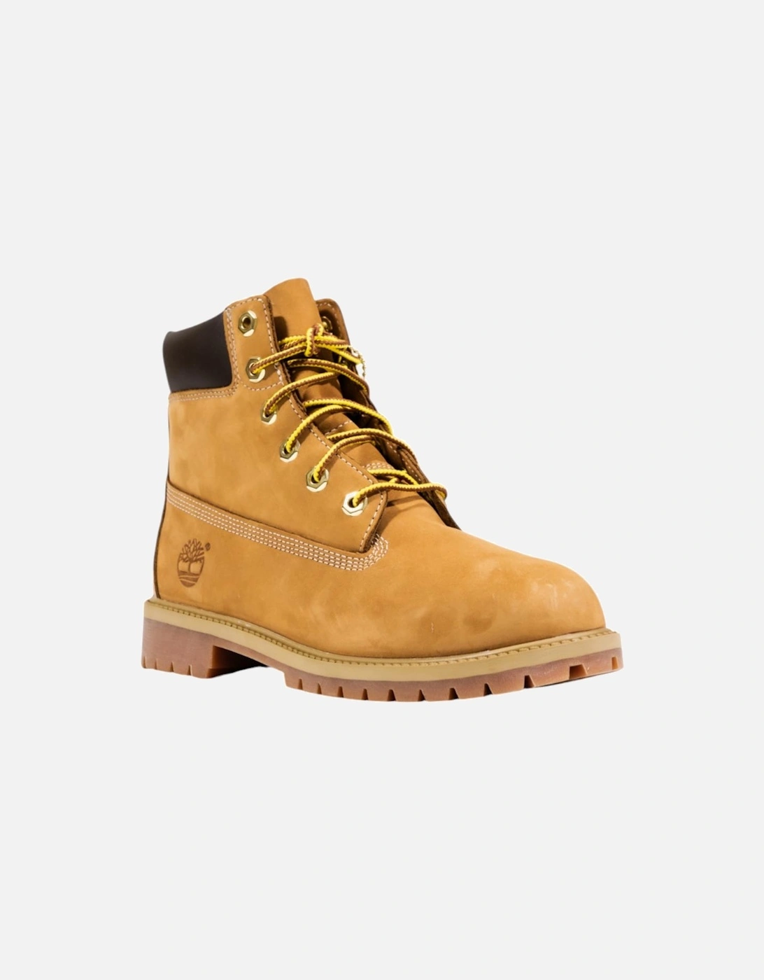 Ankle Lace-Up Leather Boots Women - Beige