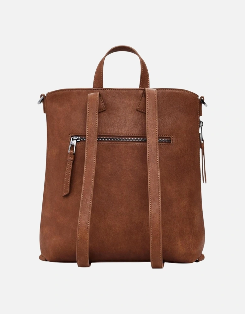 Versatile Handbag with Multiple Pockets and Zip Fastening Women -