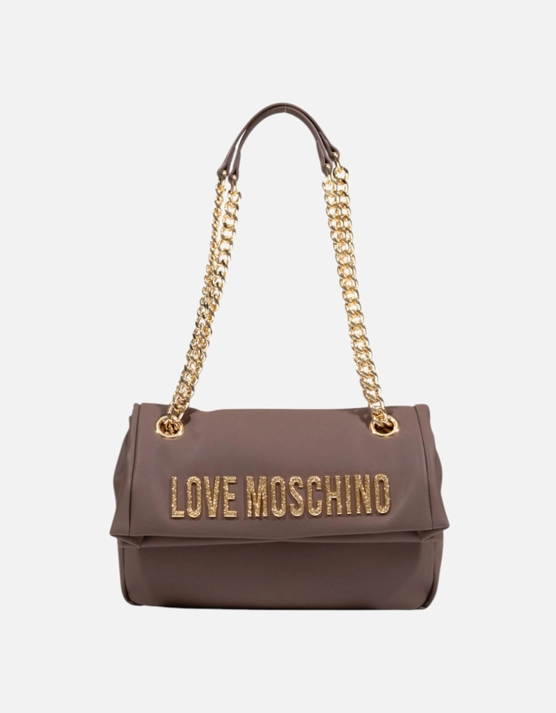 Stylish Handbag with Automatic Button Fastening Women - Brown Bags, 4 of 3