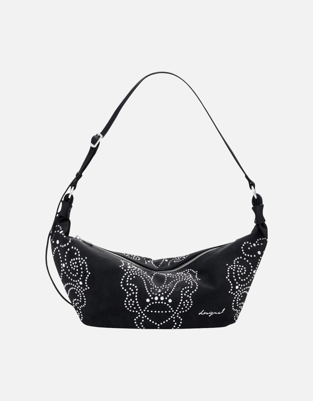Handbag with Zip and Inside Pocket Women - Black Bags, 4 of 3