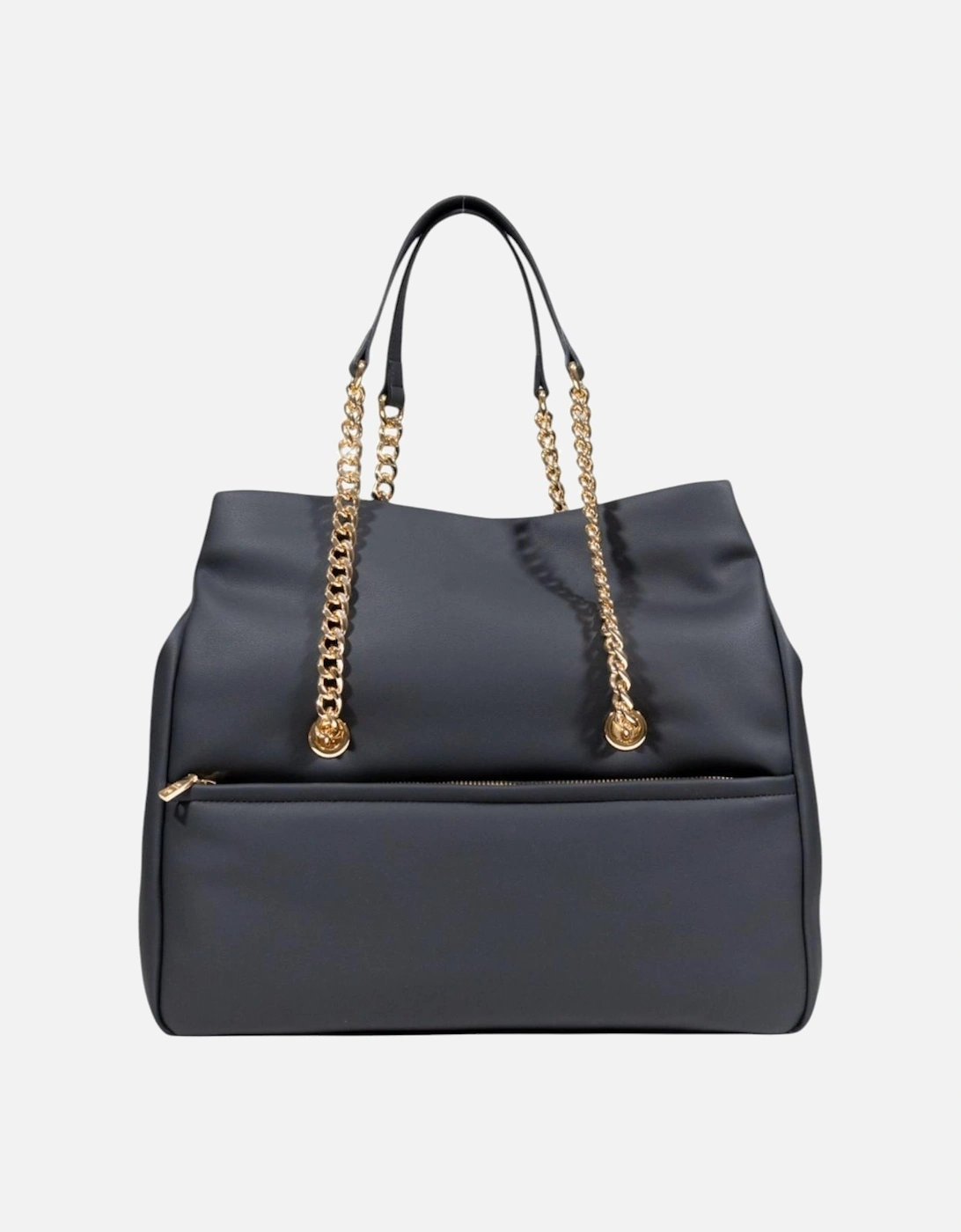 Handbag with Automatic Button Fastening Women - Black Bags