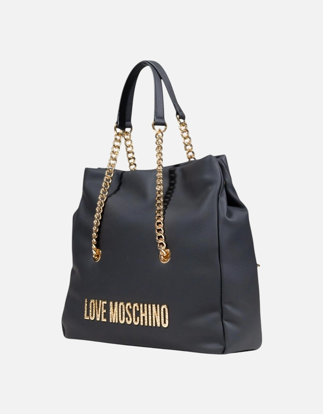 Handbag with Automatic Button Fastening Women - Black Bags