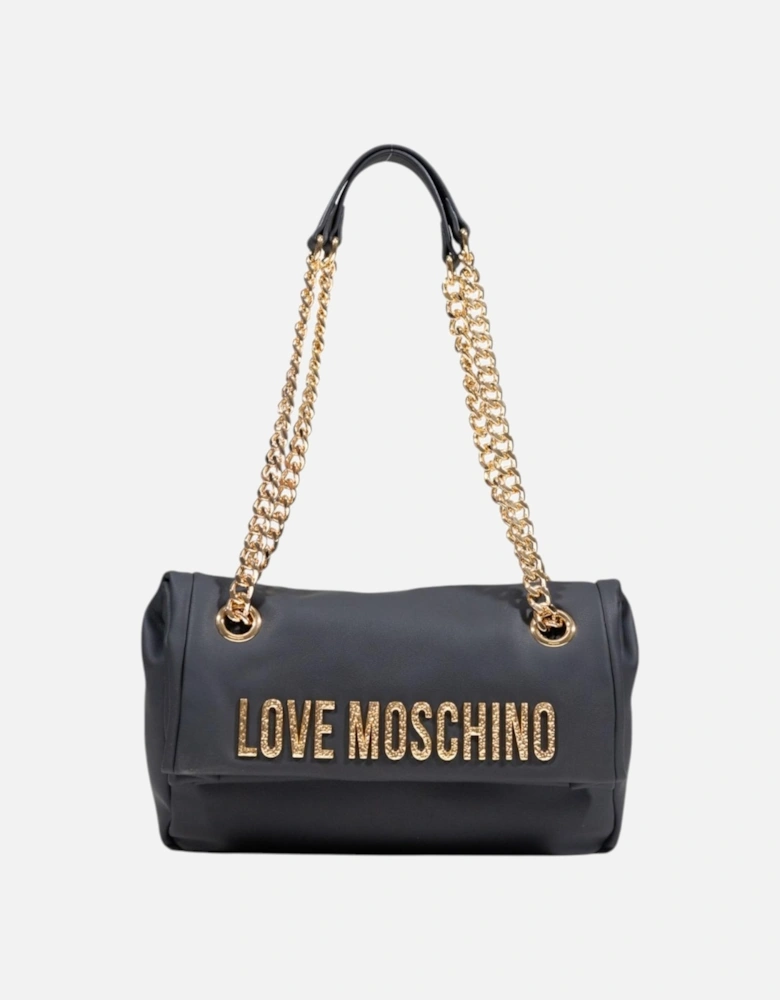 Handbag with Inside Pocket and Automatic Fastening Women - Black Bags