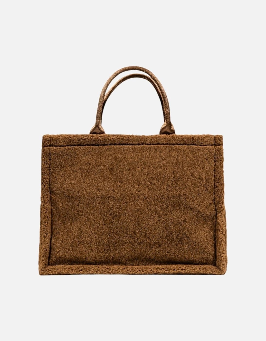 Handbag with Shoulder Strap and Inside Pocket Women - Brown Bags