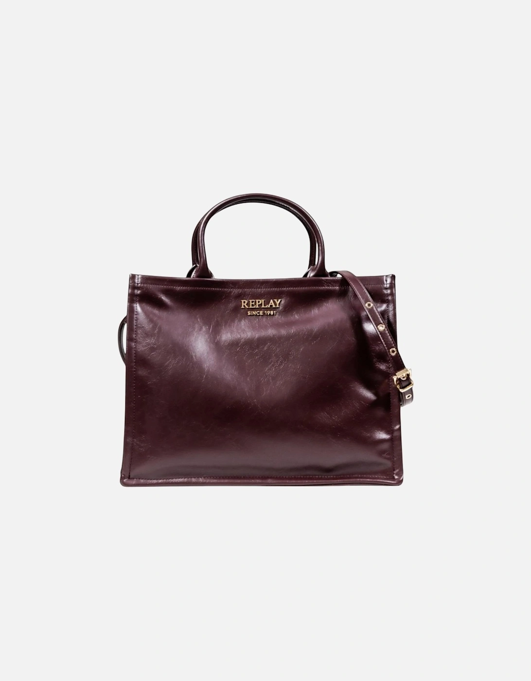 Handbag with Shoulder Strap and Inside Pocket Women - Bordeaux Bags, 4 of 3