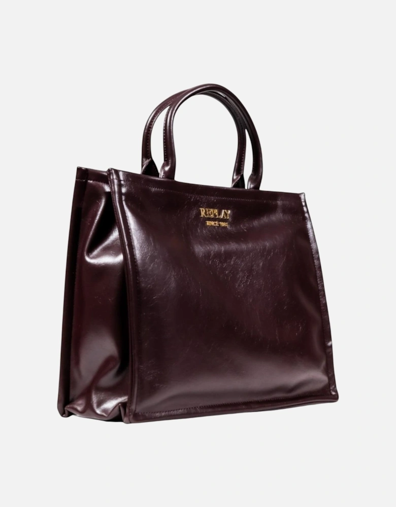 Handbag with Shoulder Strap and Inside Pocket Women - Bordeaux Bags