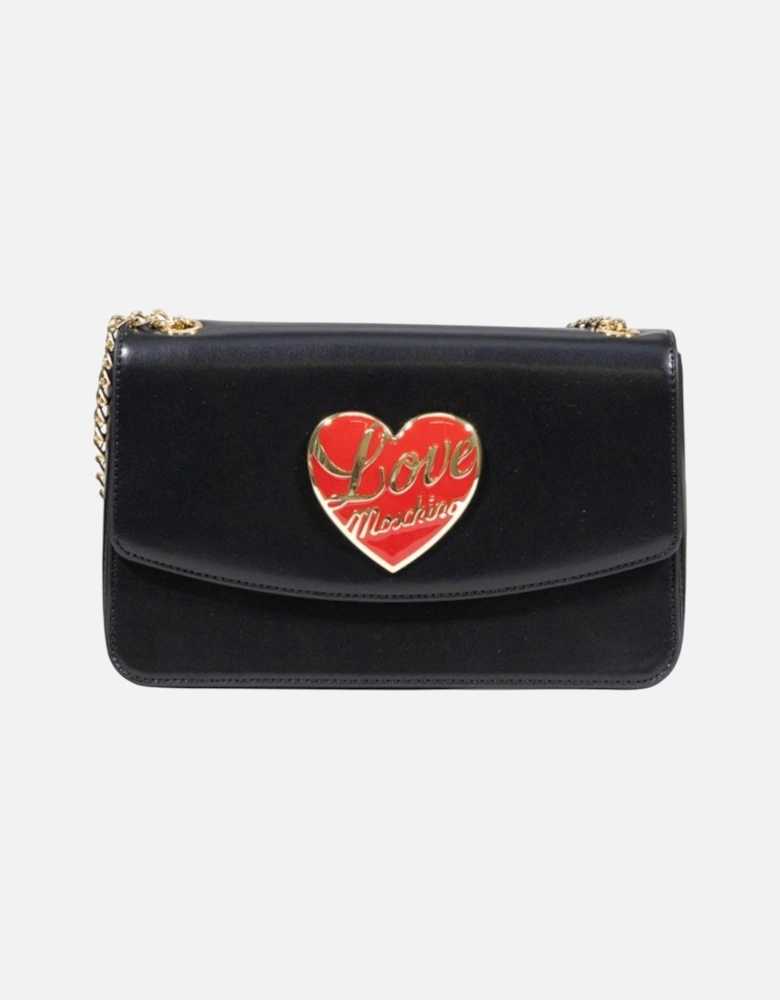 Handbag with Automatic Button Fastening and Inside Pocket Women -