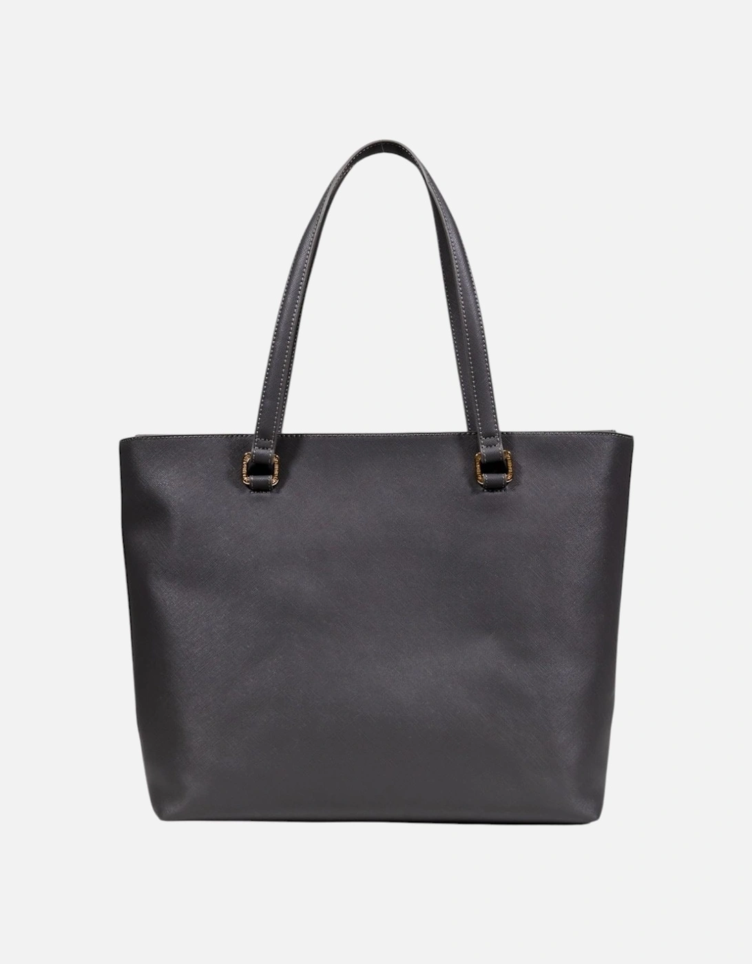 Handbag with Zip and Inside Pocket Women - Black Bags