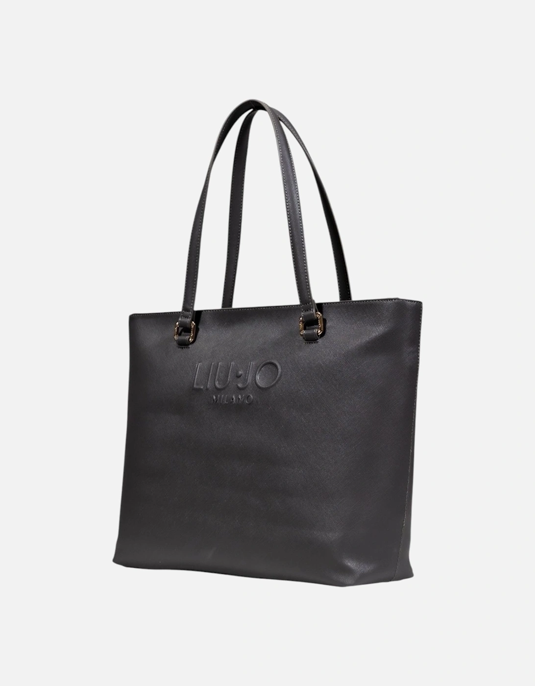 Handbag with Zip and Inside Pocket Women - Black Bags
